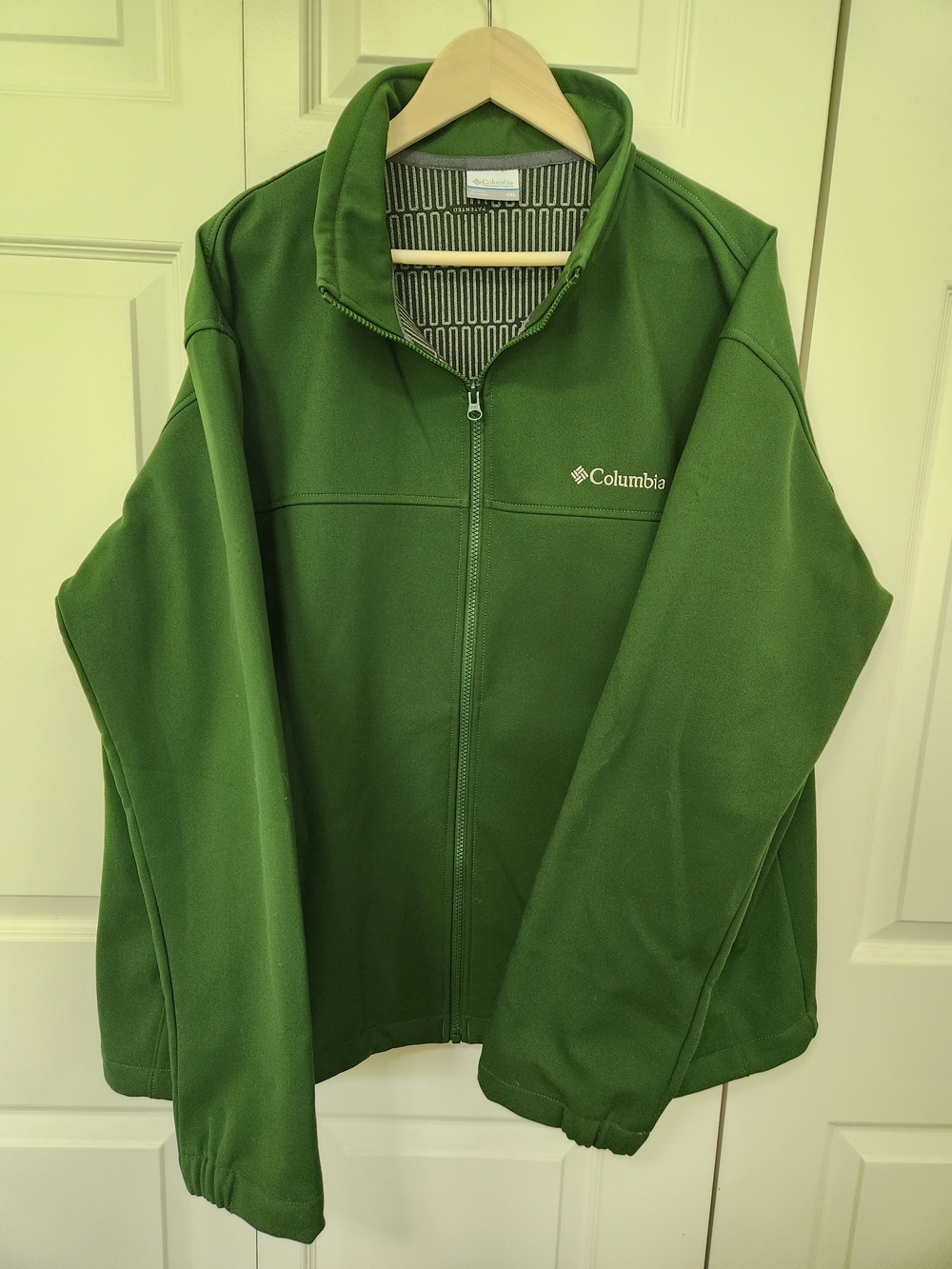 Columbia Olive Green Full-Zip Thermal Coil Fleece Jacket